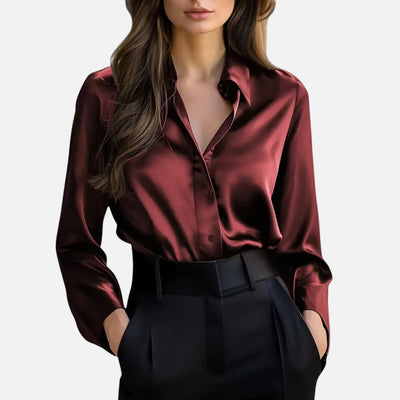 Célouris | Women’s Satin Heritage Blouse