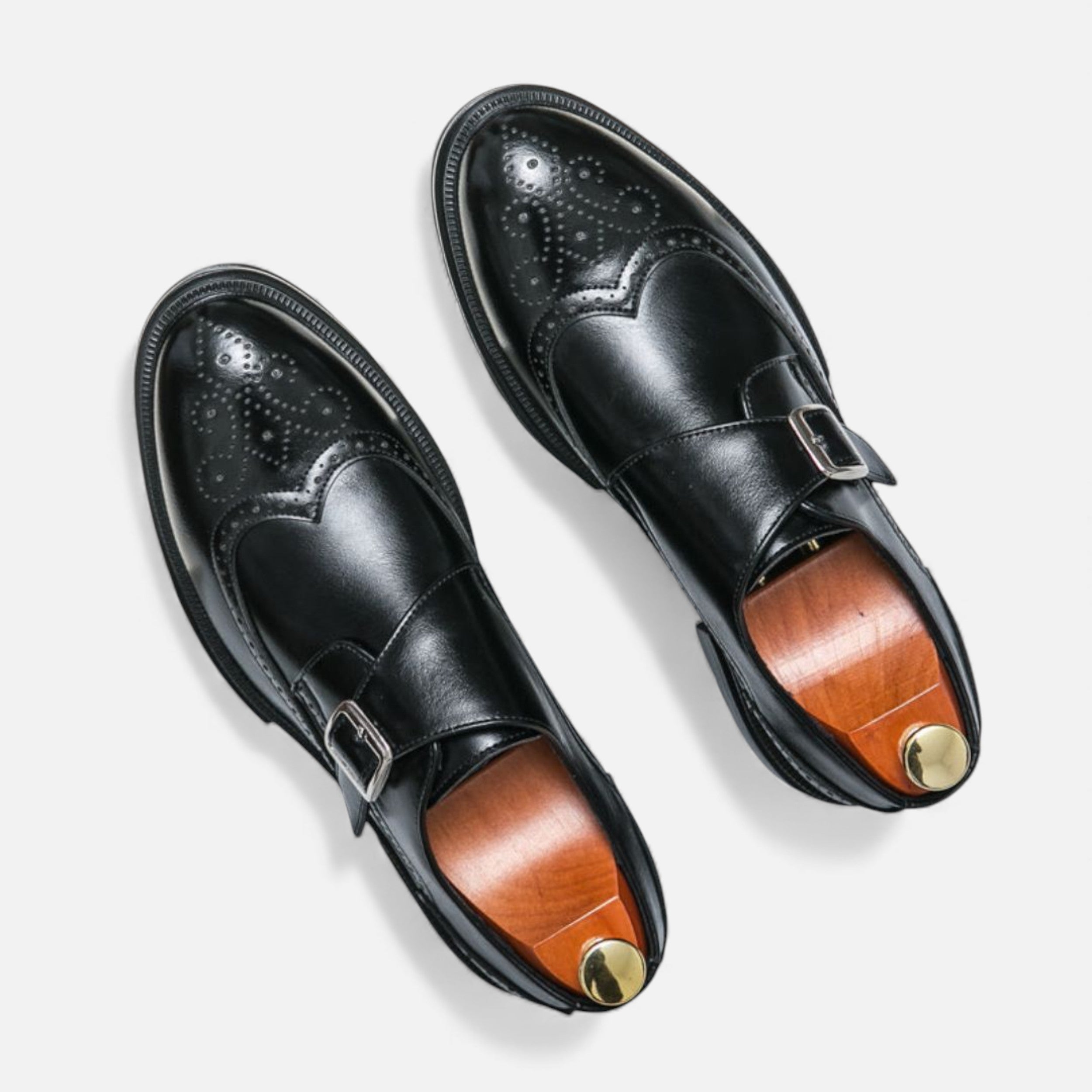 Célouris | Men’s Heritage Wingtip Monk Oxford