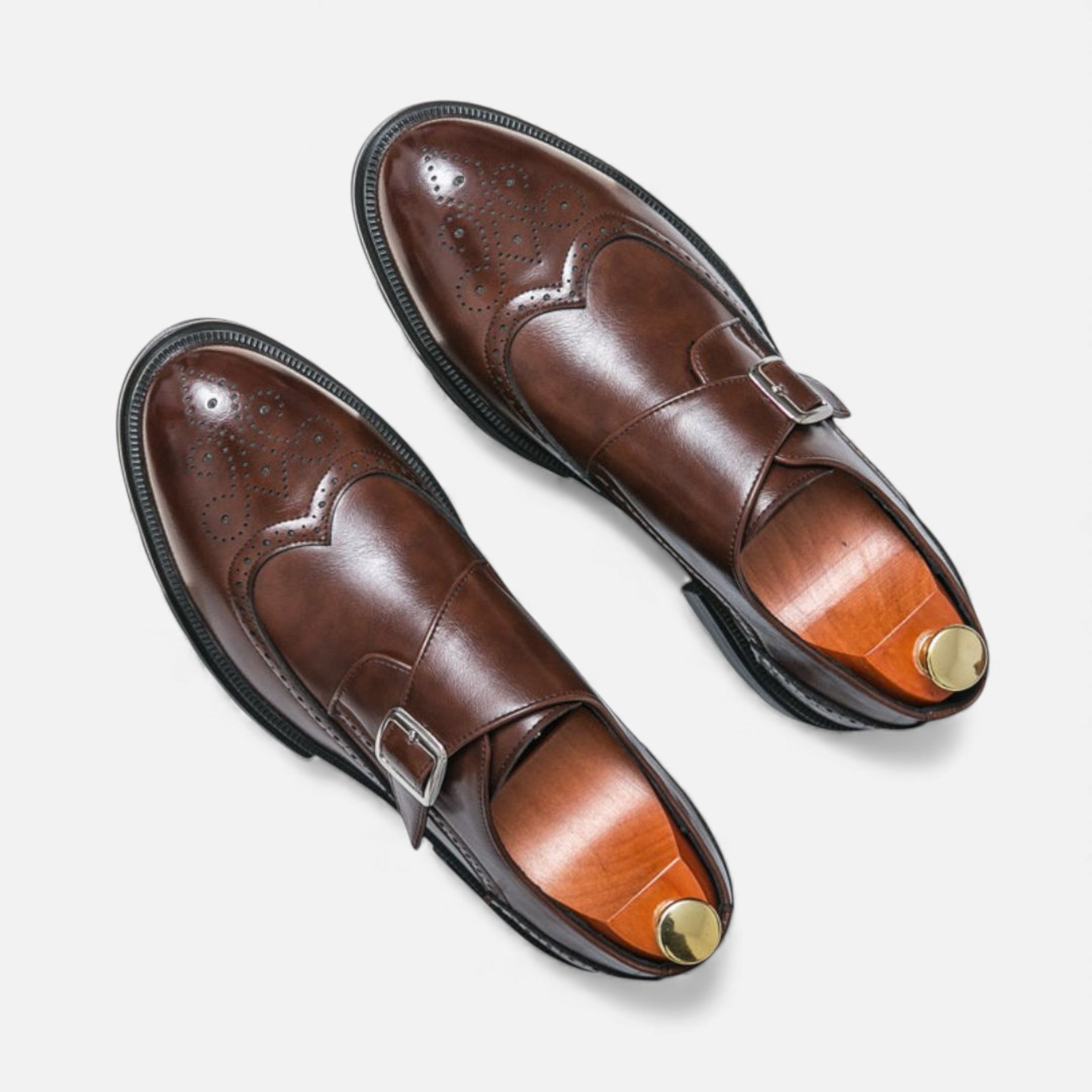 Célouris | Men’s Heritage Wingtip Monk Oxford