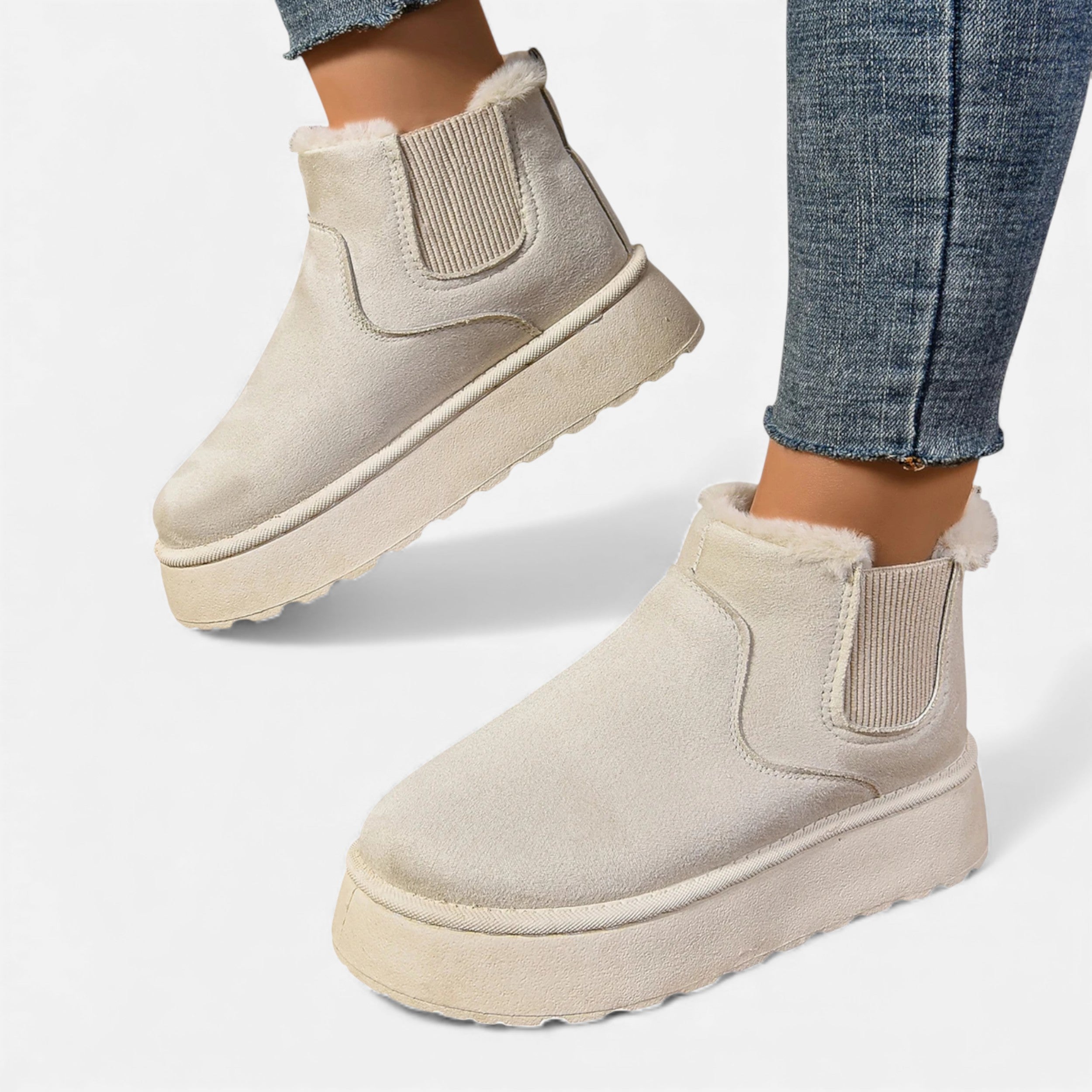 Célouris | Women’s Plush Heritage Platform Ankle Boots