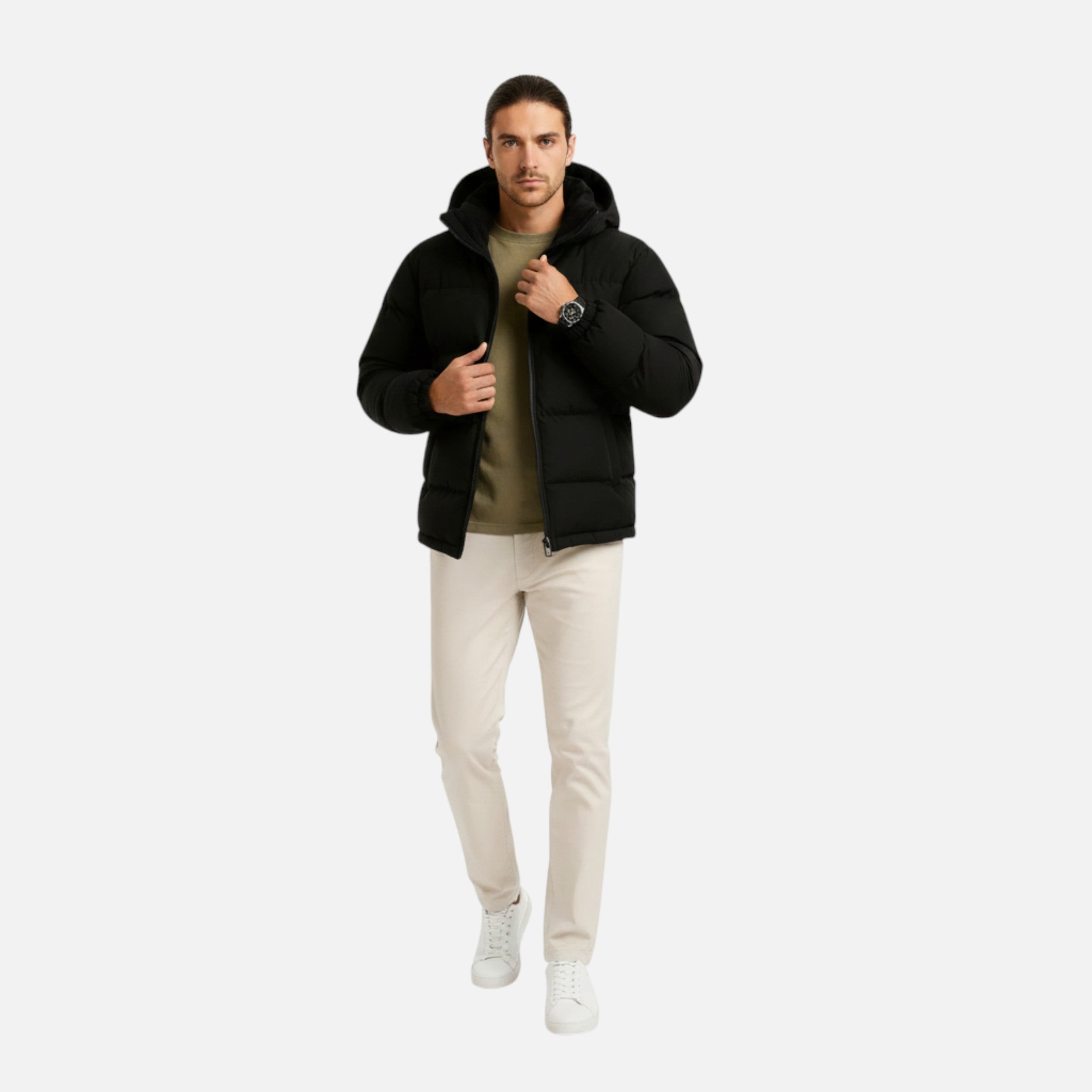 Célouris | Men’s Hooded Puffer