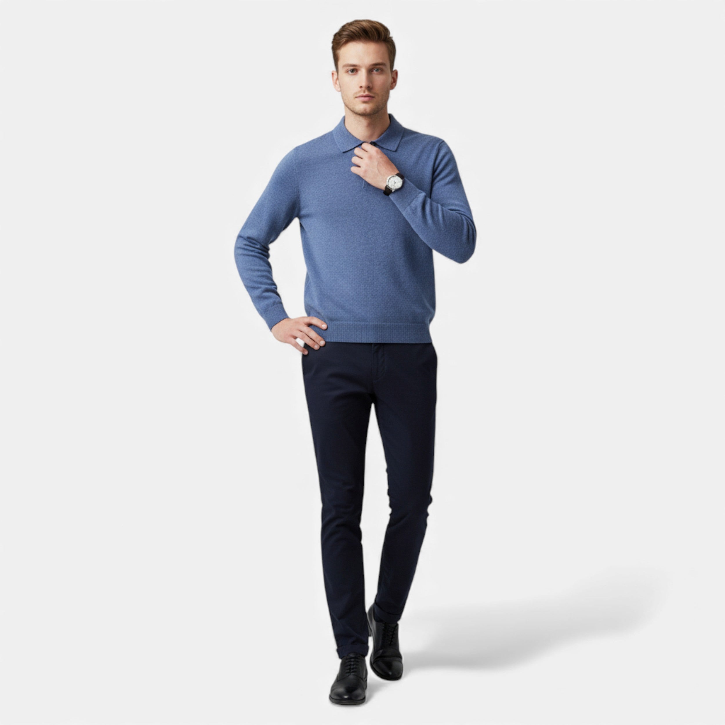 Célouris | Men’s Polo Knit Sweater