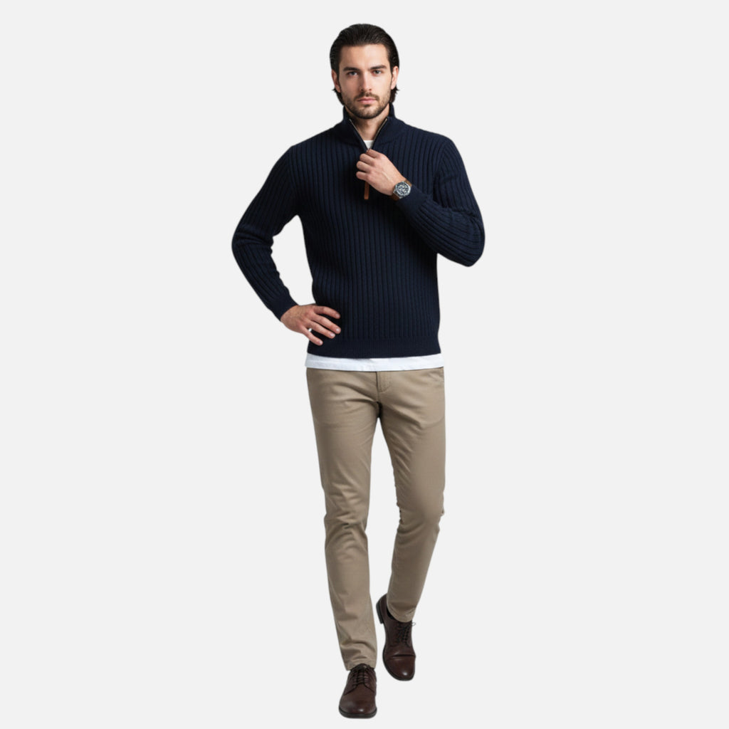 Célouris | Men’s Half-Zip Stand-Collar Pullover