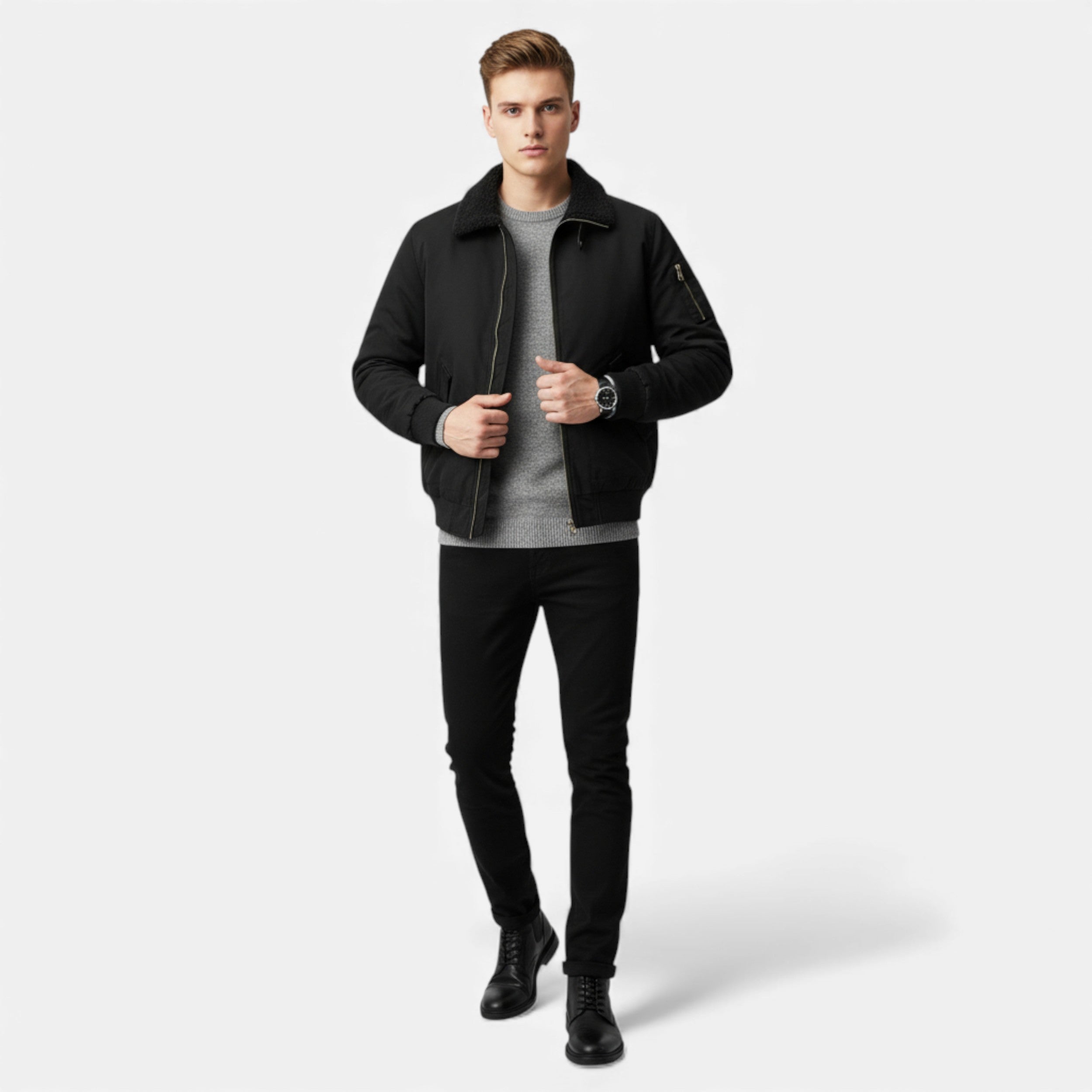 Célouris | Men’s Cotton-Lambswool Heritage Jacket