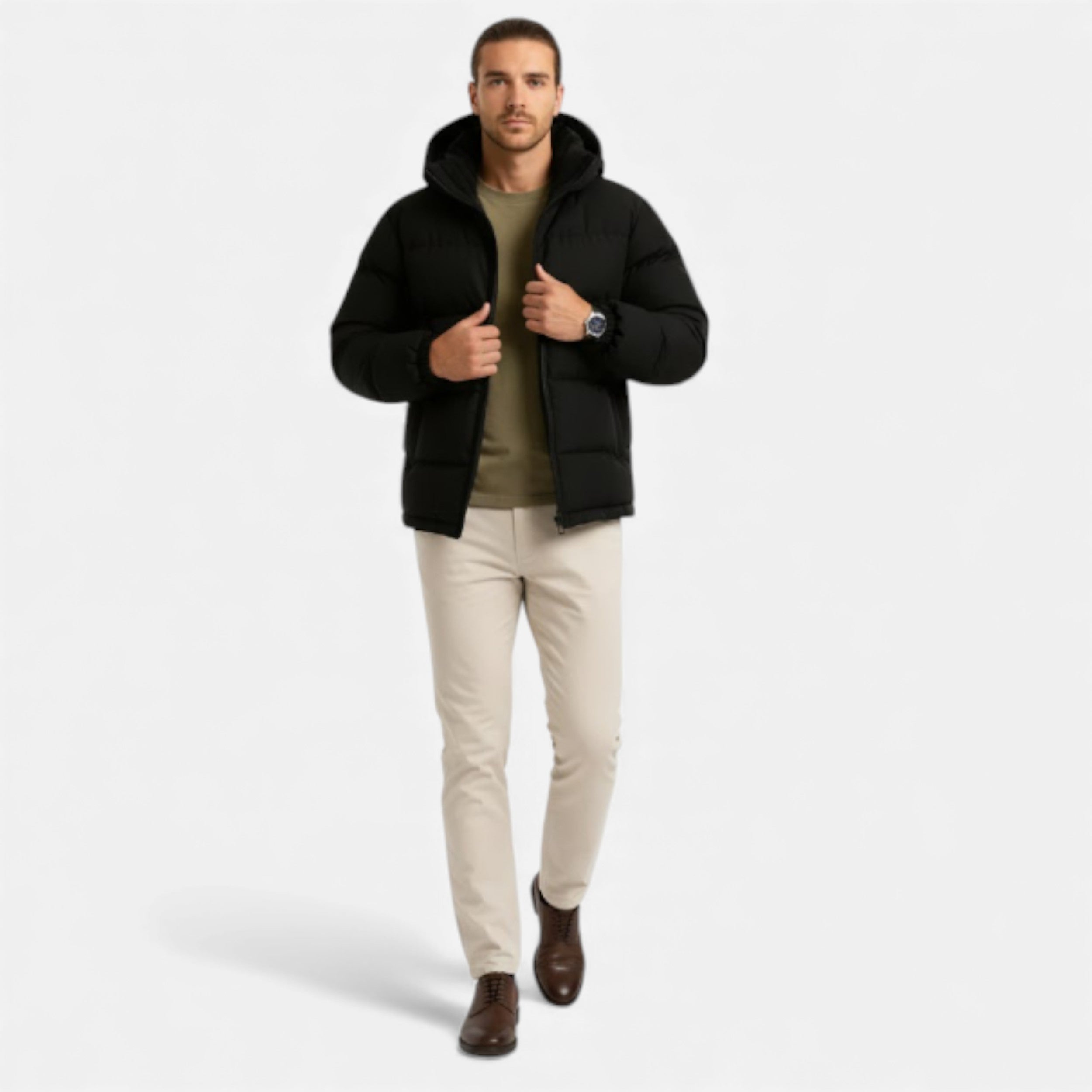Célouris | Men’s Hooded Puffer