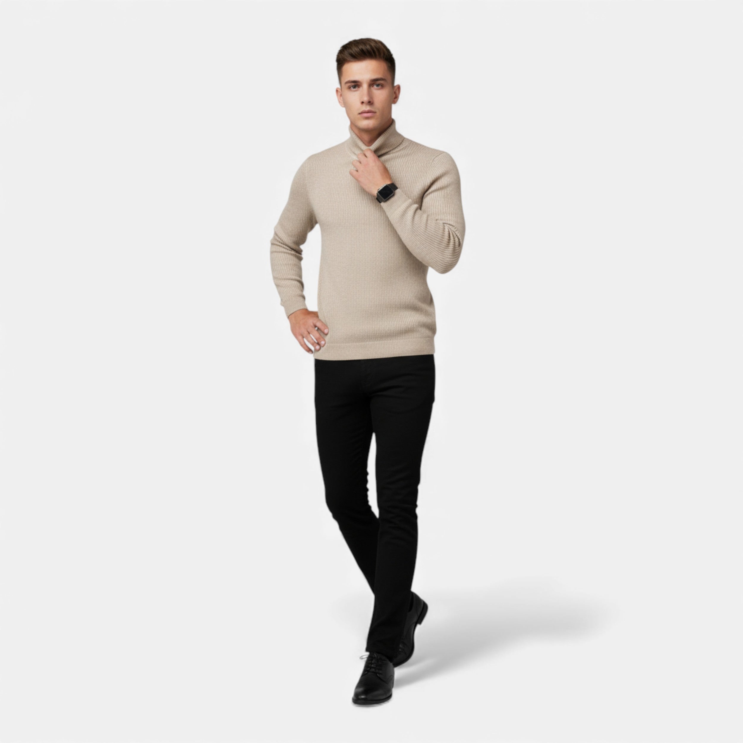 Célouris | Men’s Gstaad Classic Wool Turtleneck