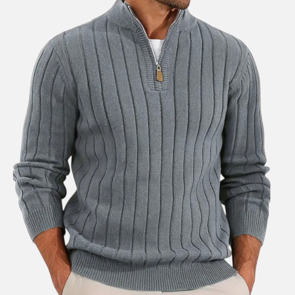 Célouris | Men’s Half-Zip Stand-Collar Pullover