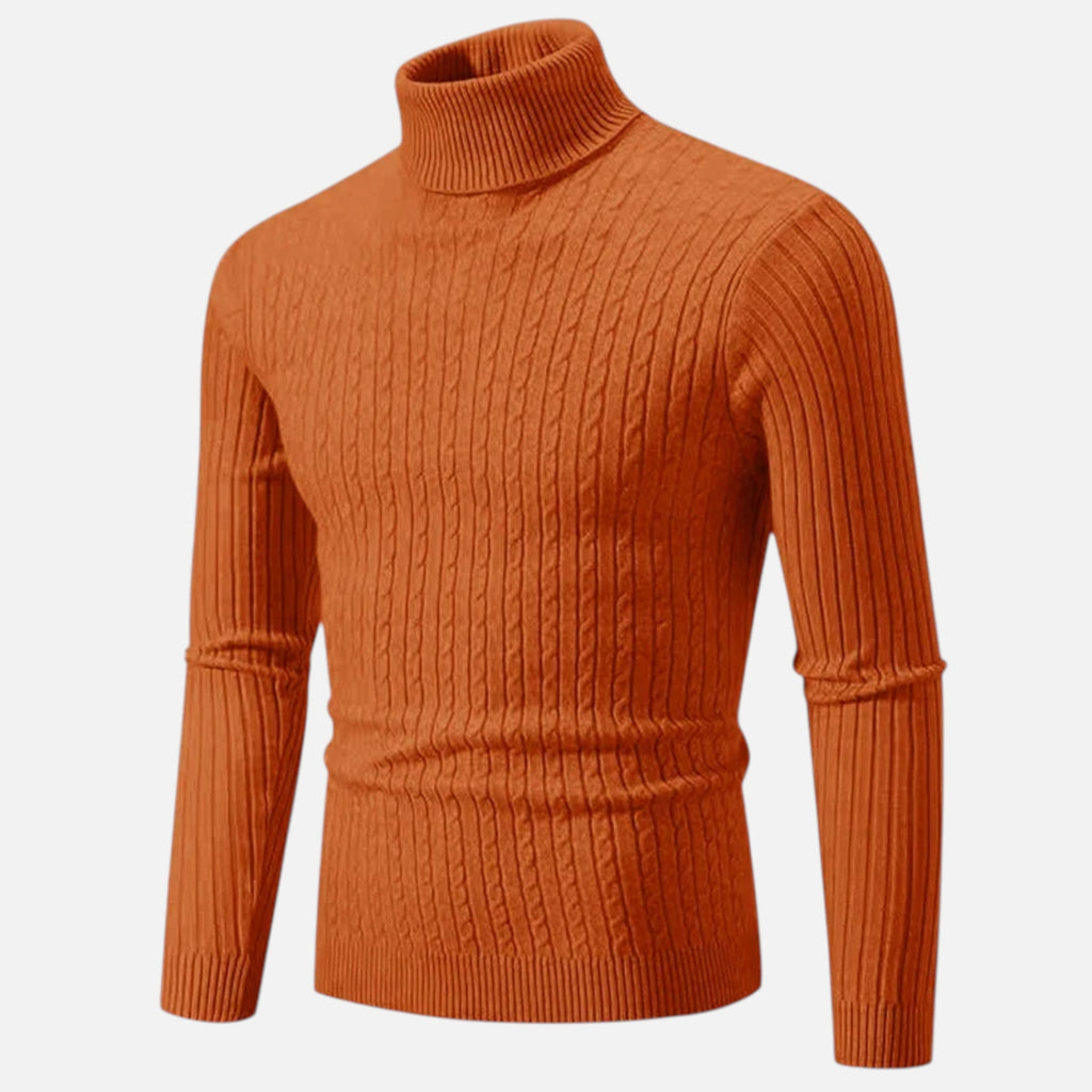 Célouris Men's High-Neck Wool Sweater