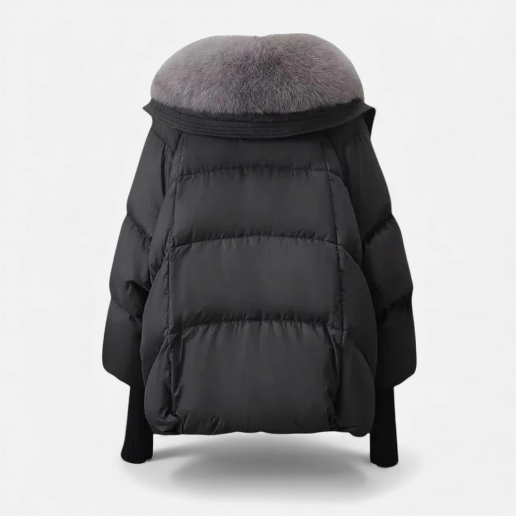 Célouris | Women’s Fur-Collar Winter Puffer Jacket