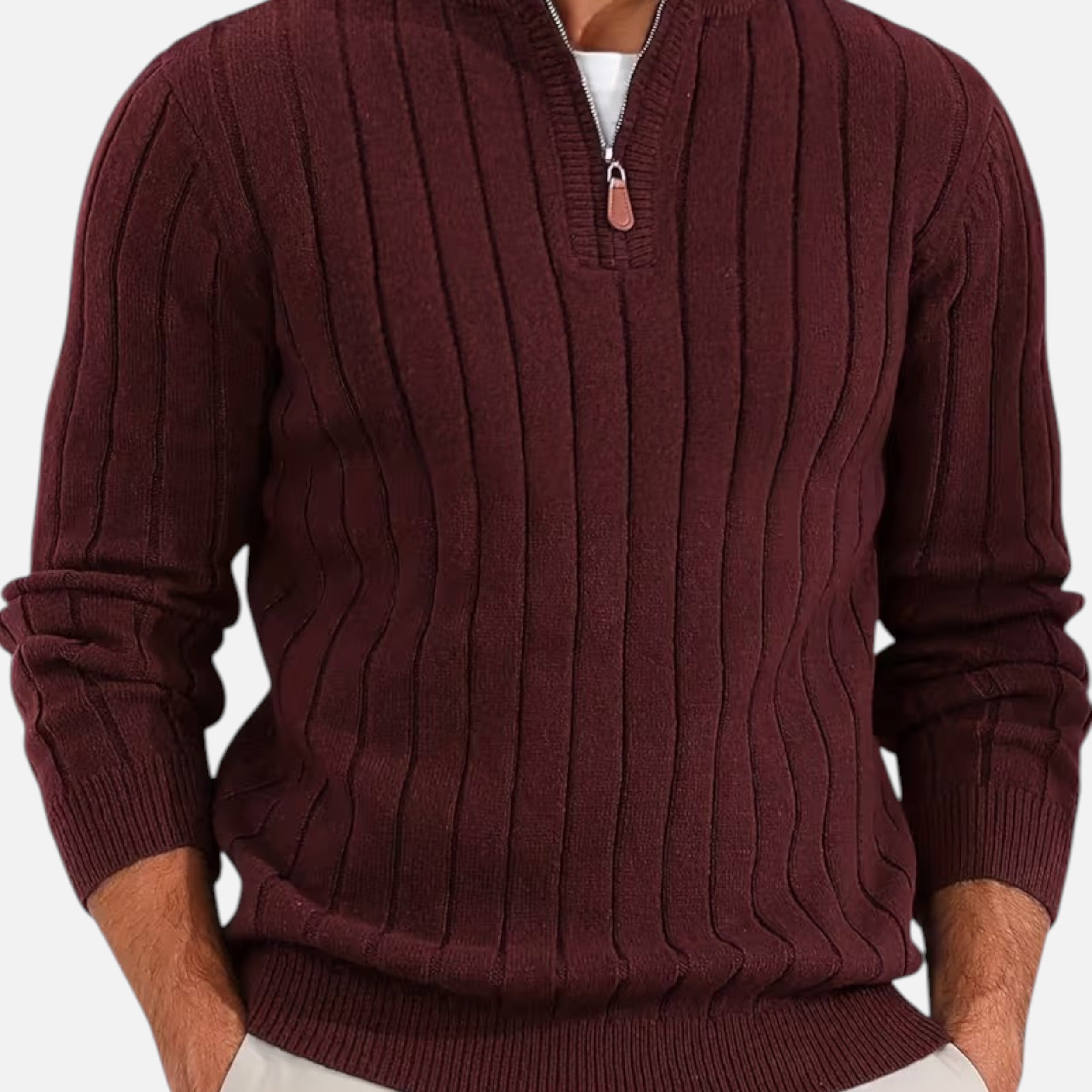 Célouris | Men’s Half-Zip Stand-Collar Pullover