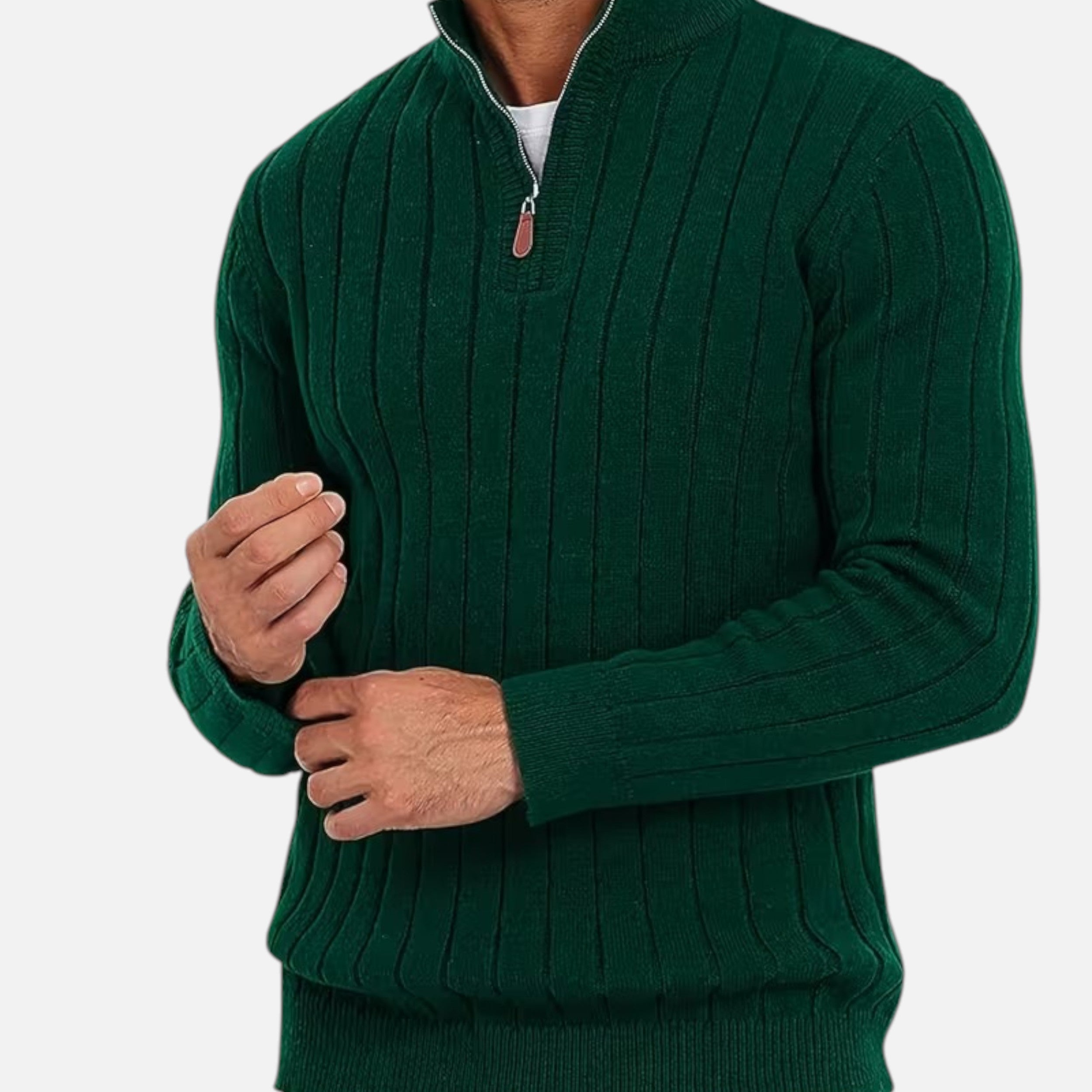 Célouris | Men’s Half-Zip Stand-Collar Pullover