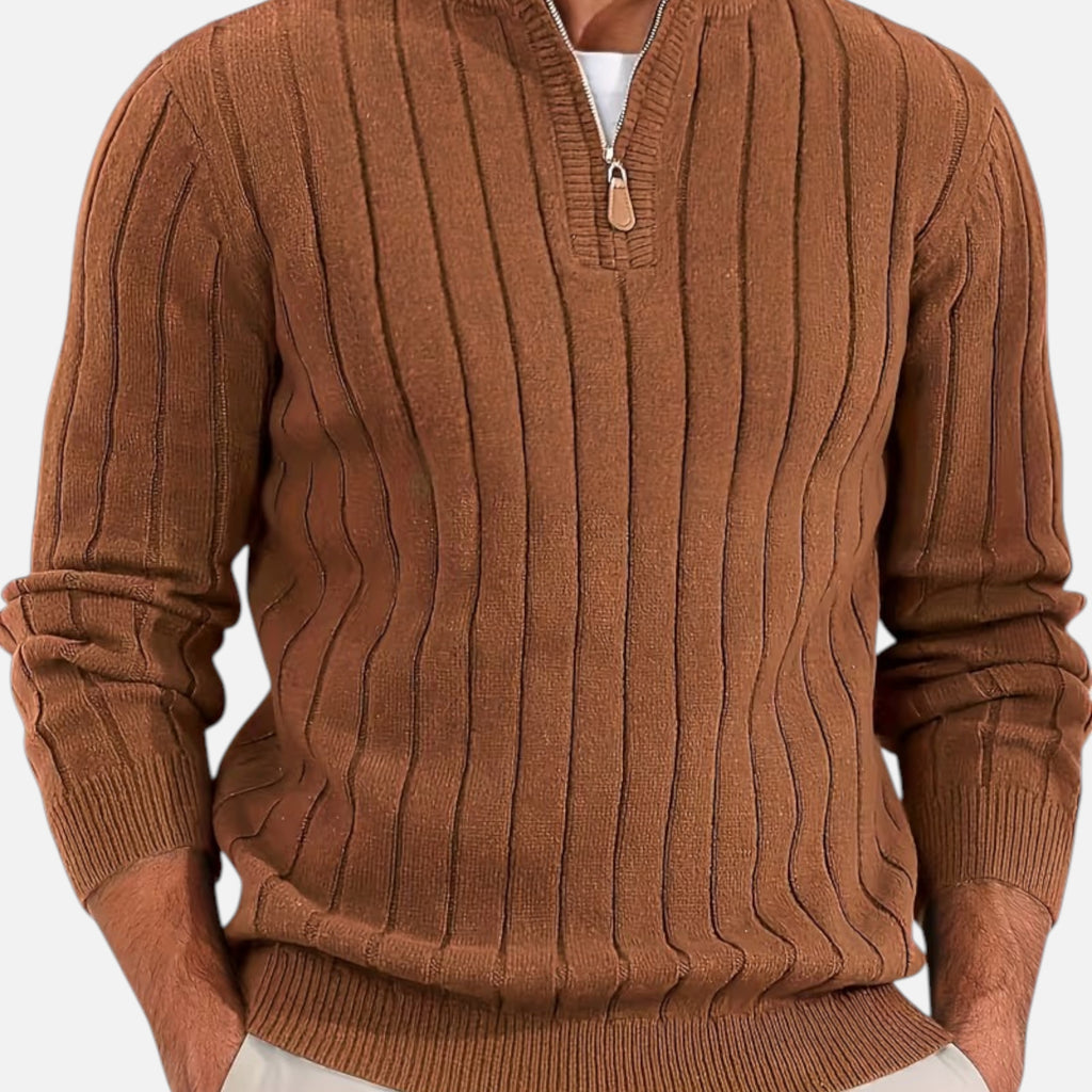 Célouris | Men’s Half-Zip Stand-Collar Pullover