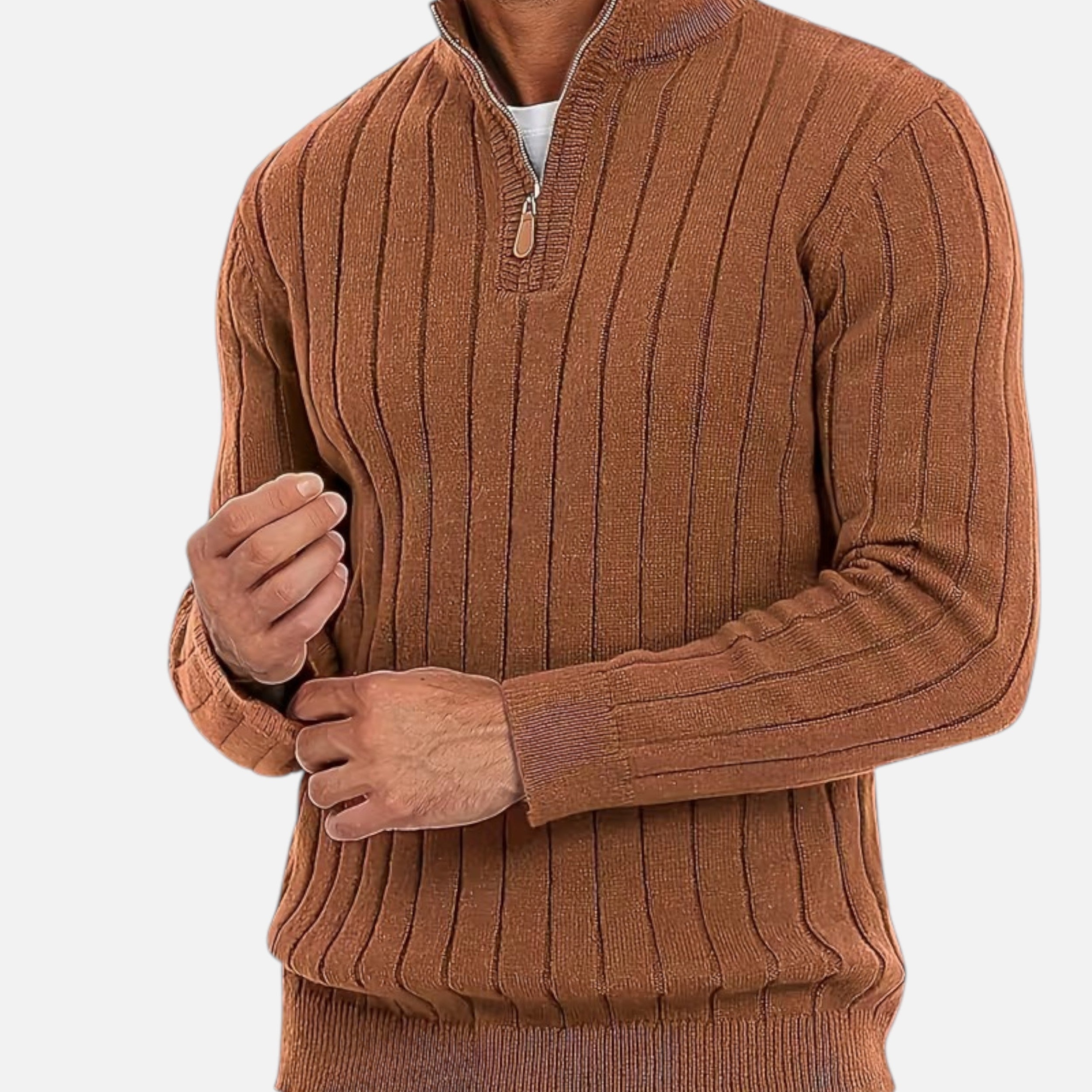 Célouris | Men’s Half-Zip Stand-Collar Pullover