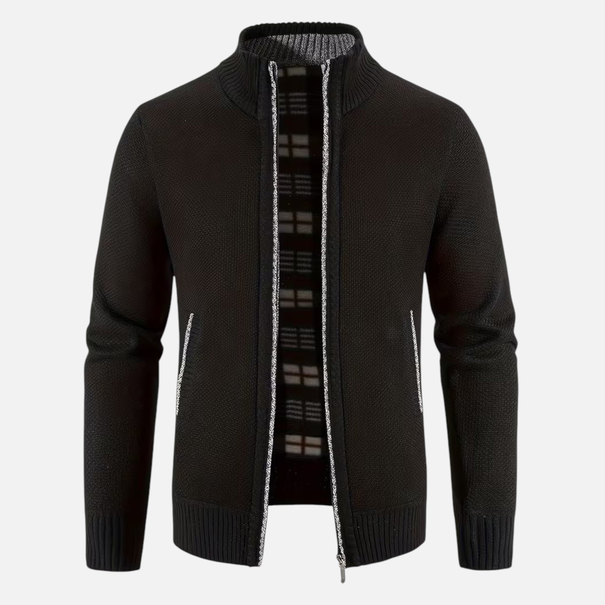 Célouris | Men’s Thermal High-Neck Zip Knit