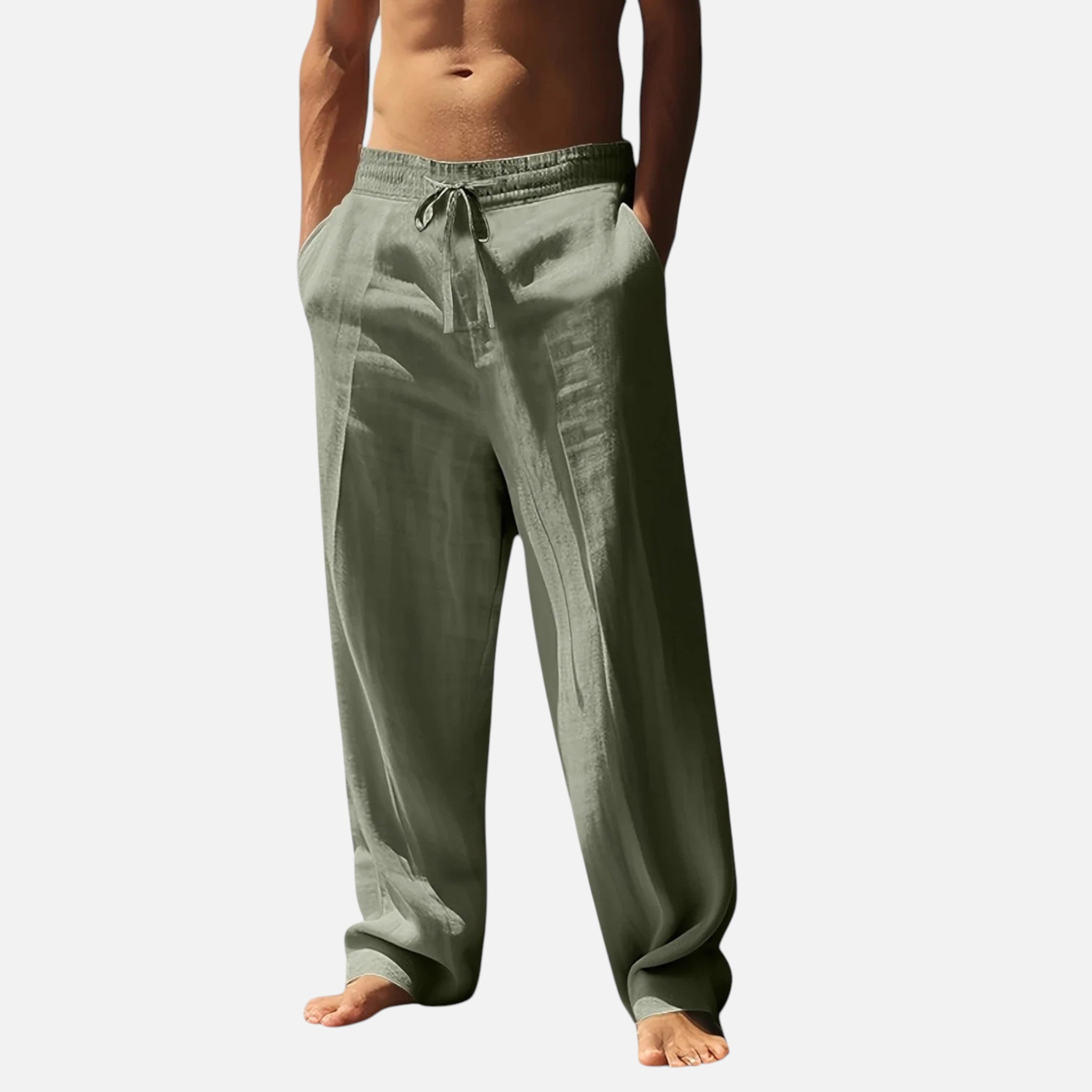 Célouris | Men’s Linen Riviera Trousers