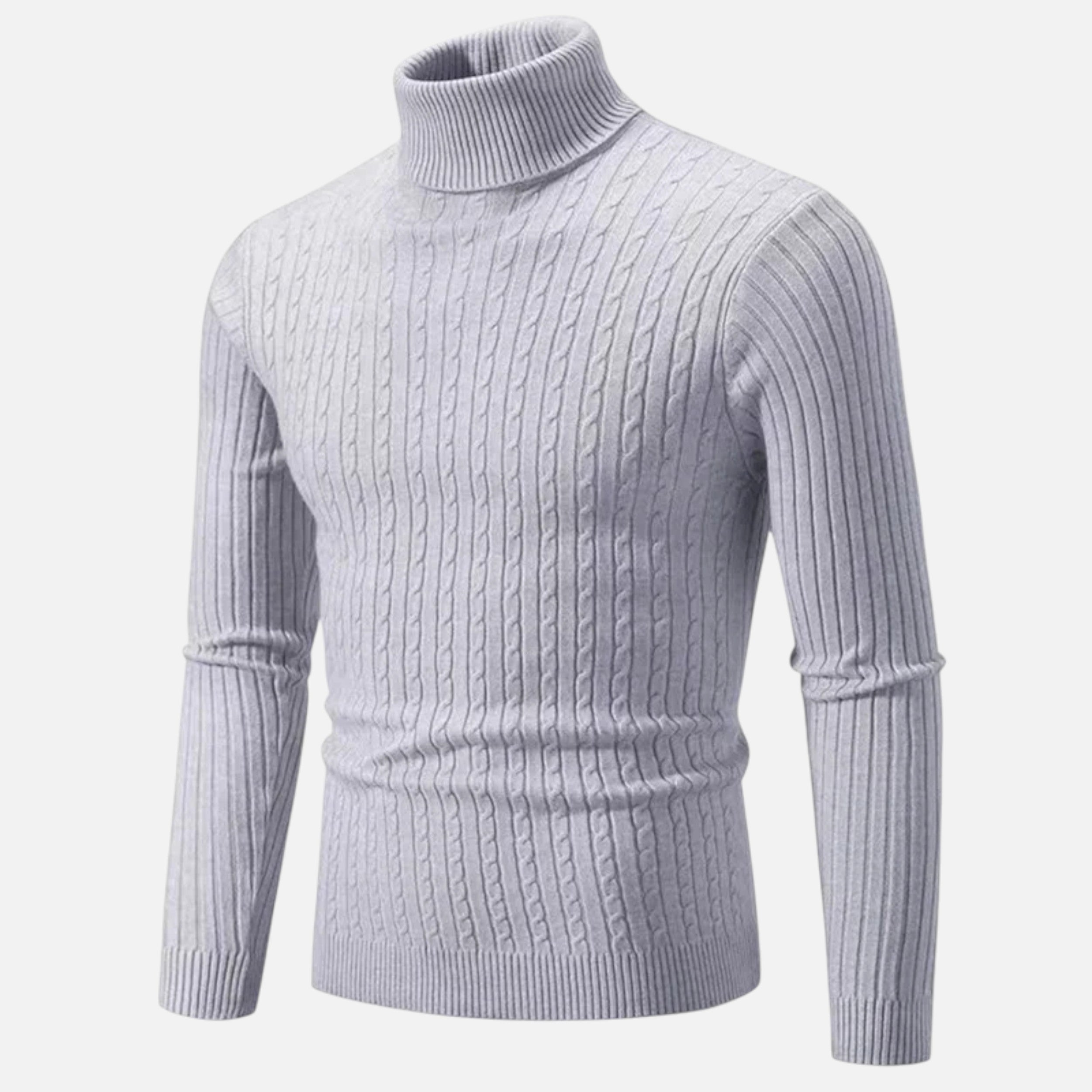 Célouris Men's High-Neck Wool Sweater