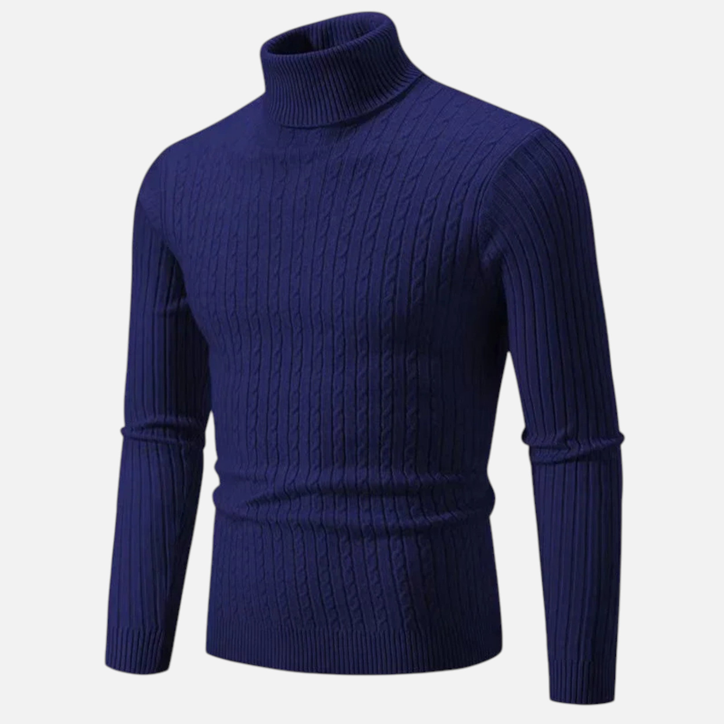 Célouris Men's High-Neck Wool Sweater