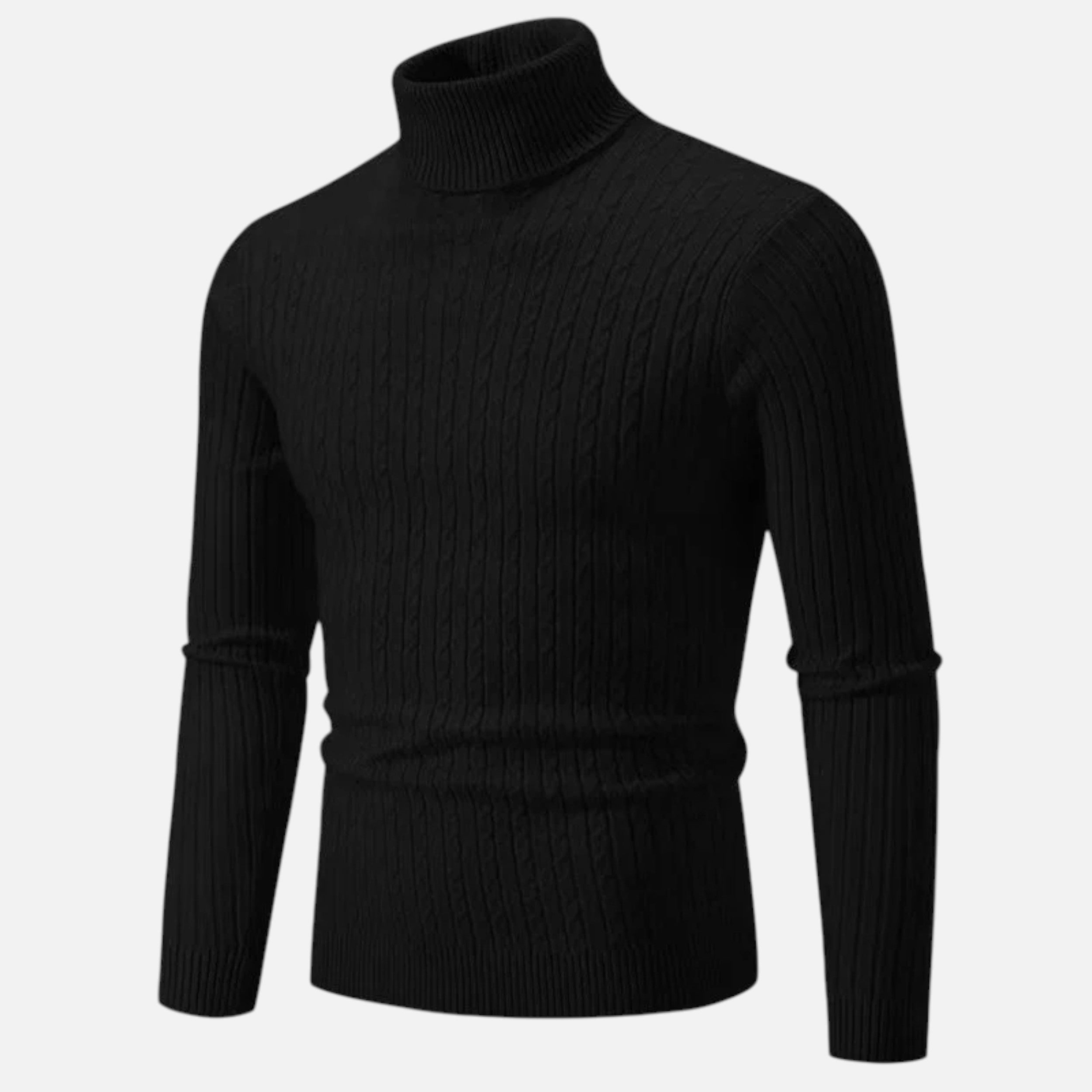 Célouris Men's High-Neck Wool Sweater