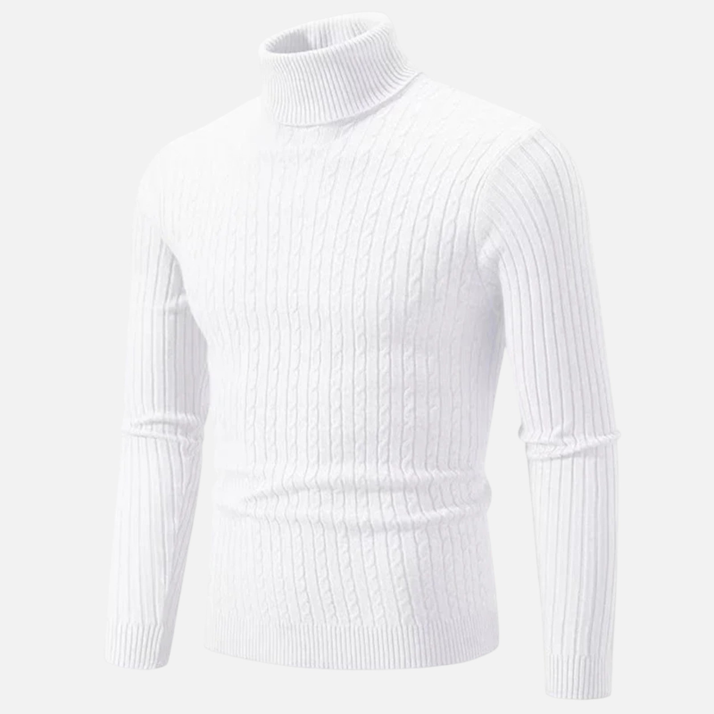 Célouris Men's High-Neck Wool Sweater